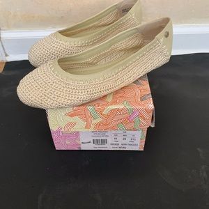 The Sak crochet shoes